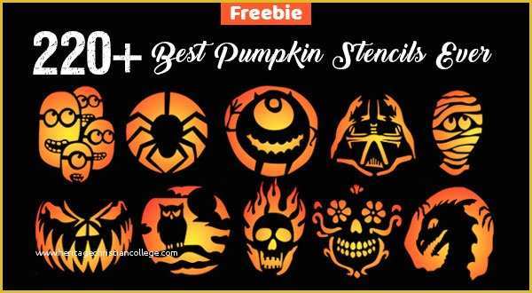 Pumpkin Carving Ideas Templates Free Of 290 Free Printable Halloween Pumpkin Carving Stencils