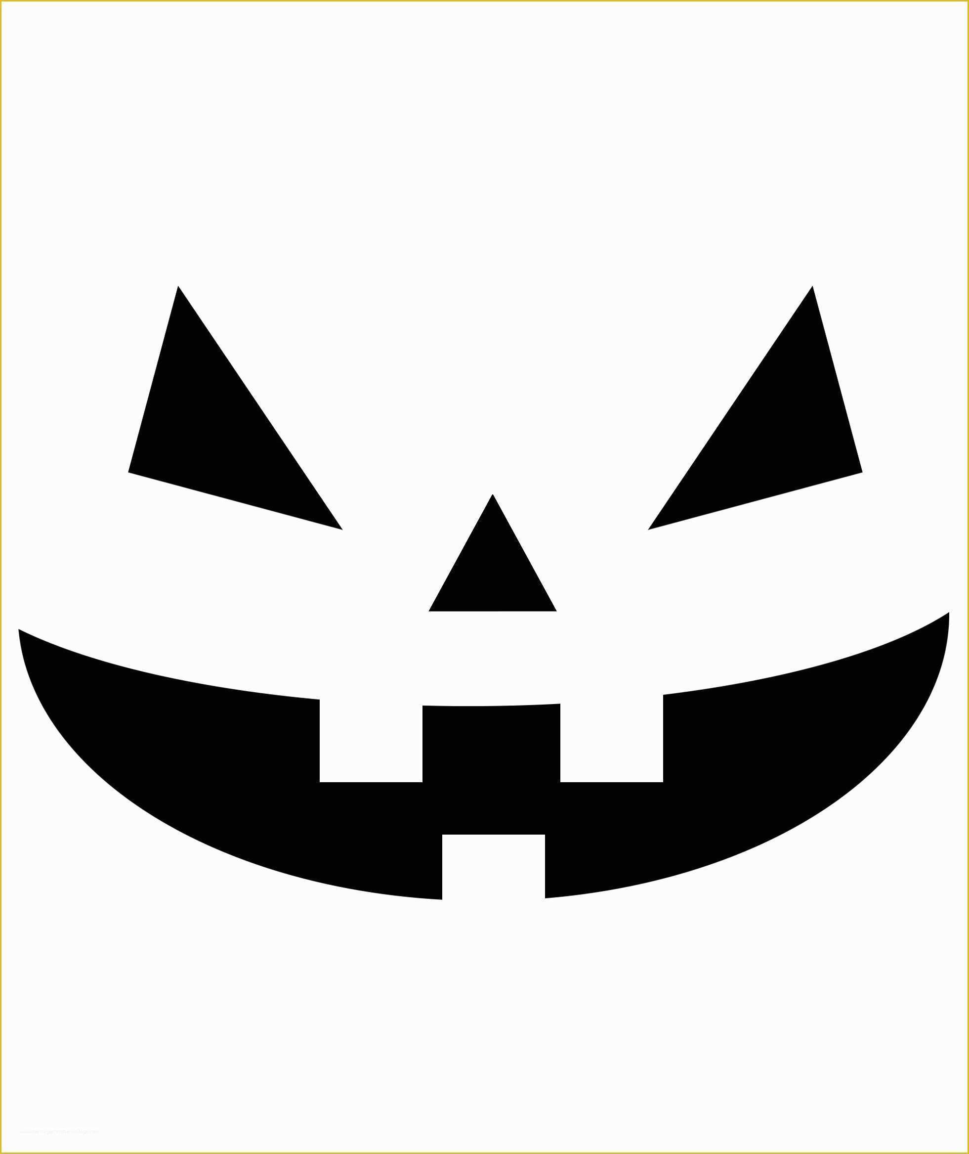 Easy Halloween Pumpkin Carving Templates
