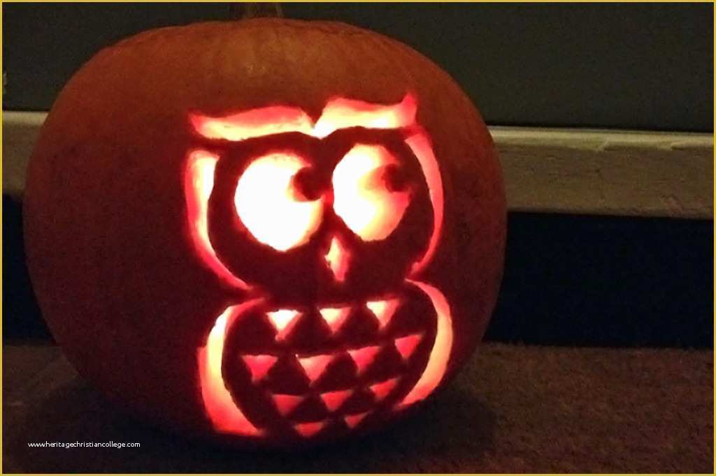 Pumpkin Carving Ideas Templates Free Of $easy and Cute Owl Pumpkin Carving Templates Ideas 2017