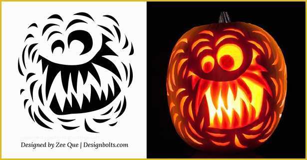 Pumpkin Carving Ideas Templates Free Of Free Halloween Scary Pumpkin Carving Stencils Patterns