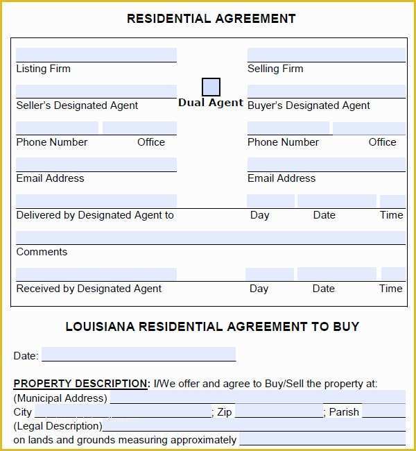 Purchase Agreement Real Estate Template Free Of Real Estate Purchase Agreement 7 Free Pdf Download