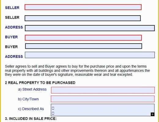 Purchase Agreement Real Estate Template Free Of Real Estate Purchase Agreement 7 Free Pdf Download