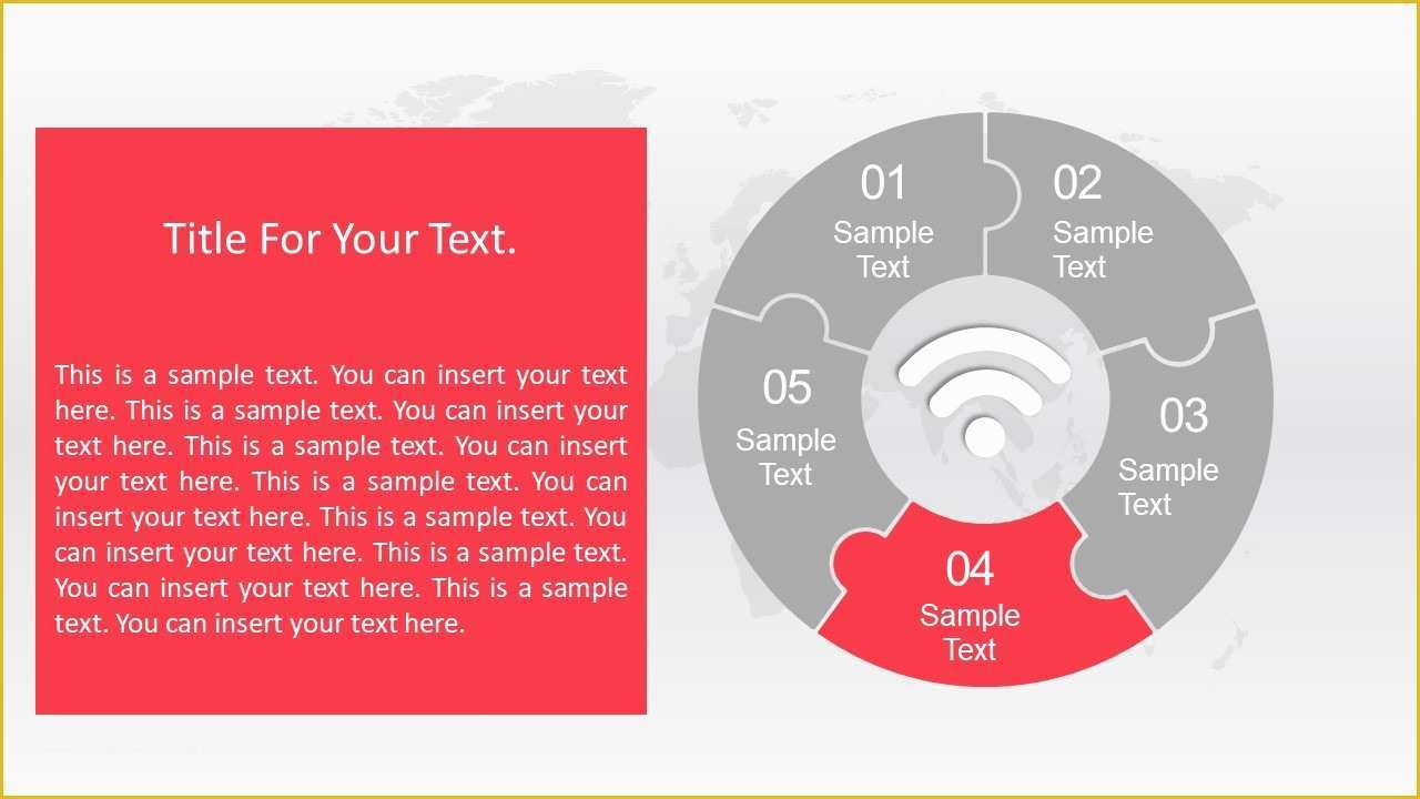 Puzzle Powerpoint Template Free Of Free Animated Five Segments Puzzle Diagram Slidemodel