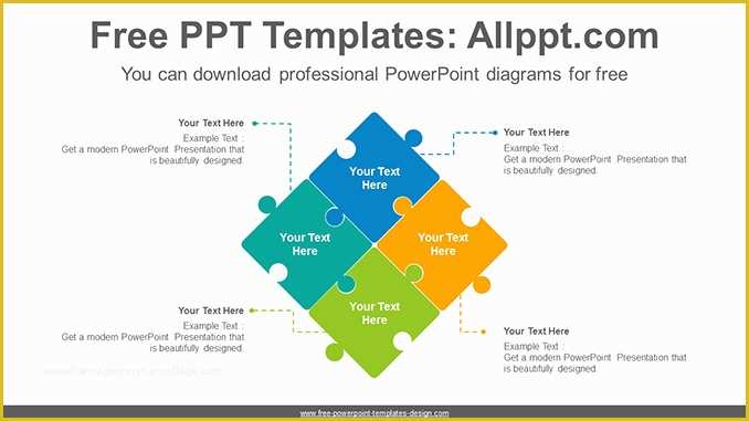 Puzzle Powerpoint Template Free Of Puzzle Matrix Powerpoint Diagram Template