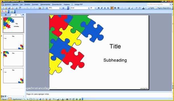 Puzzle Powerpoint Template Free Of Puzzle Powerpoint
