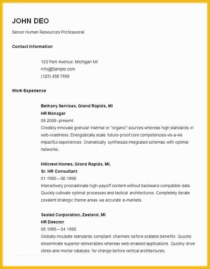 Quick Resume Template Free Of Free Quick Resume Builder – Gyomorgyurufo