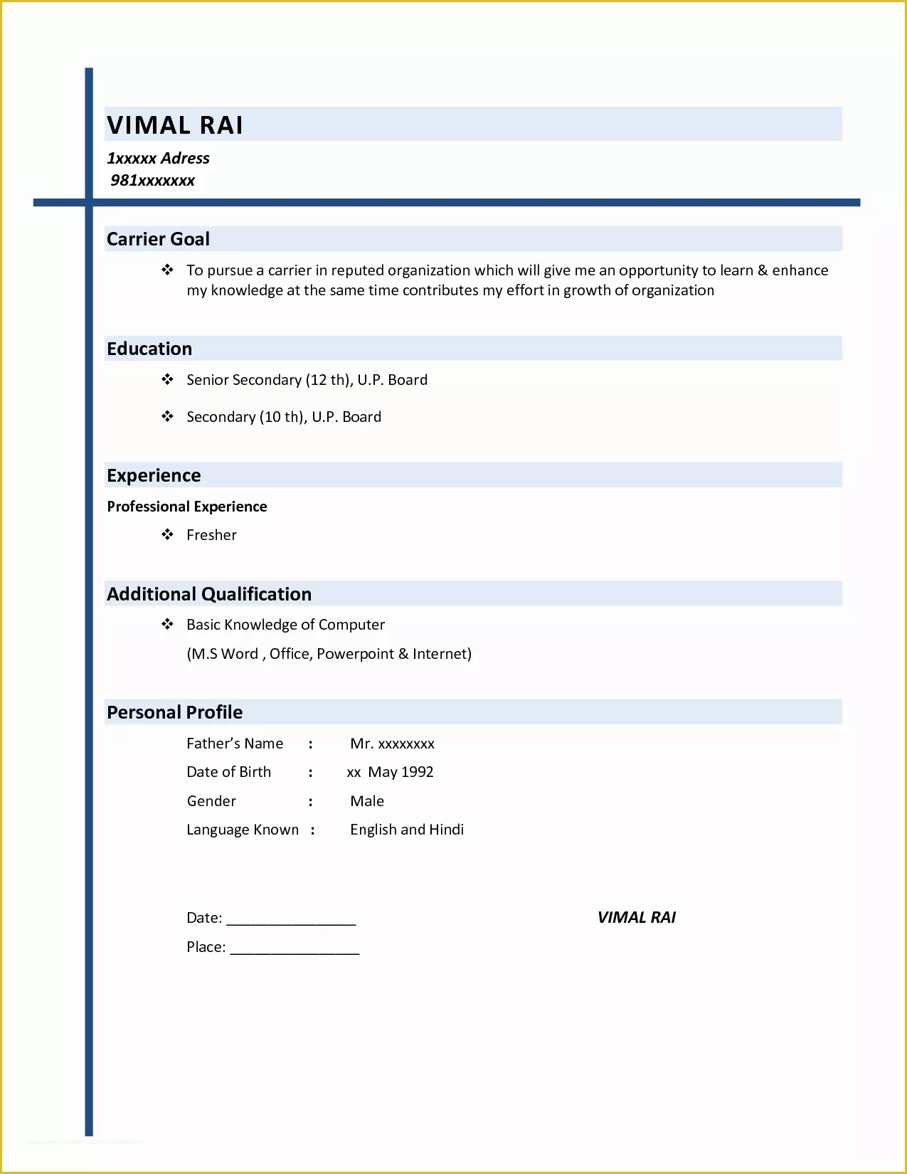 Quick Resume Template Free Of Instant Resume Template Professional for Word formal