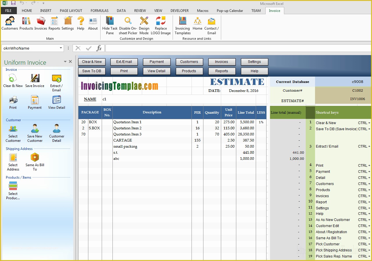 Quotation Template Excel Free Download Of Excel Quotation Template