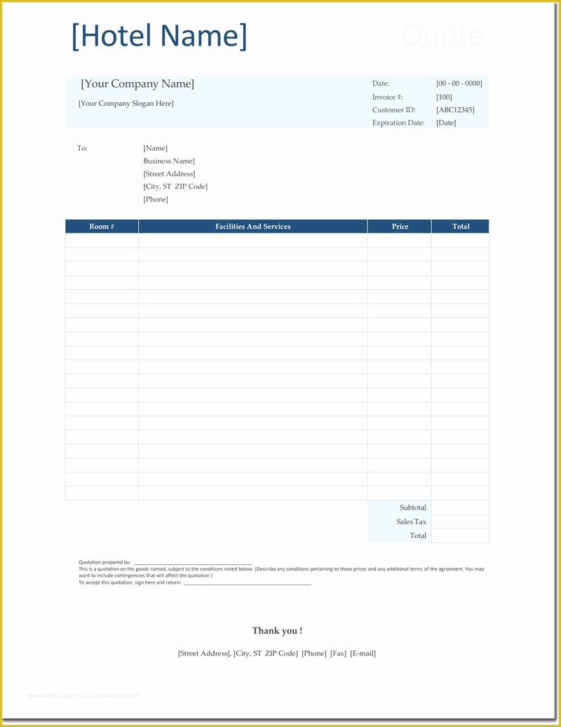 Quotation Template Excel Free Download Of Quotation Templates – Download Free Quotes for Word Excel