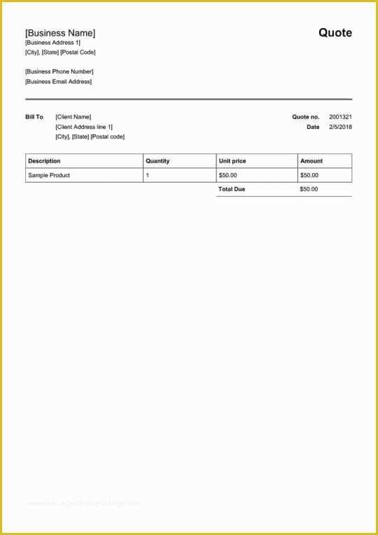 Quotation Template Excel Free Download Of Travels Bill Book Sample Richardperreault