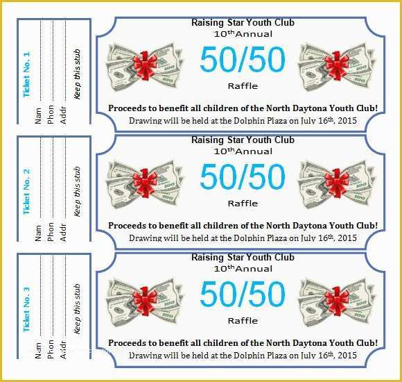 Raffle Flyer Template Free Of 11 Amazing Raffle Flyer Templates to Download
