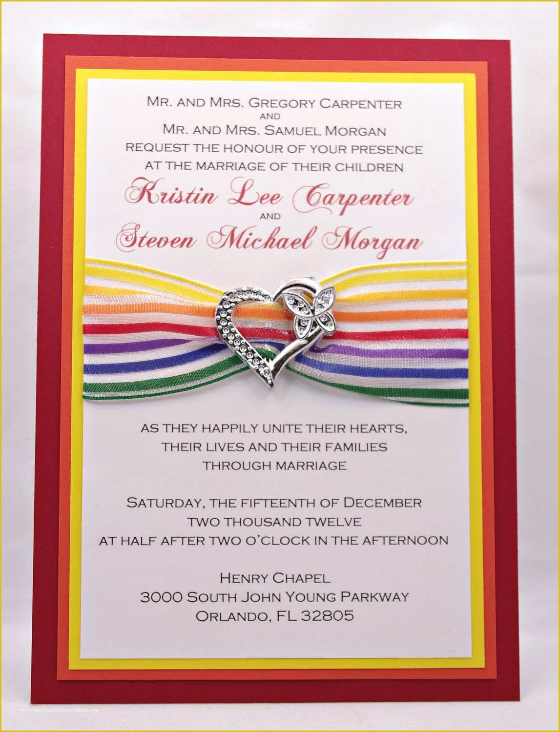 Rainbow Wedding Invitation Templates Free Of Fun and Cheery Rainbow Wedding Invitations with by Invitebling