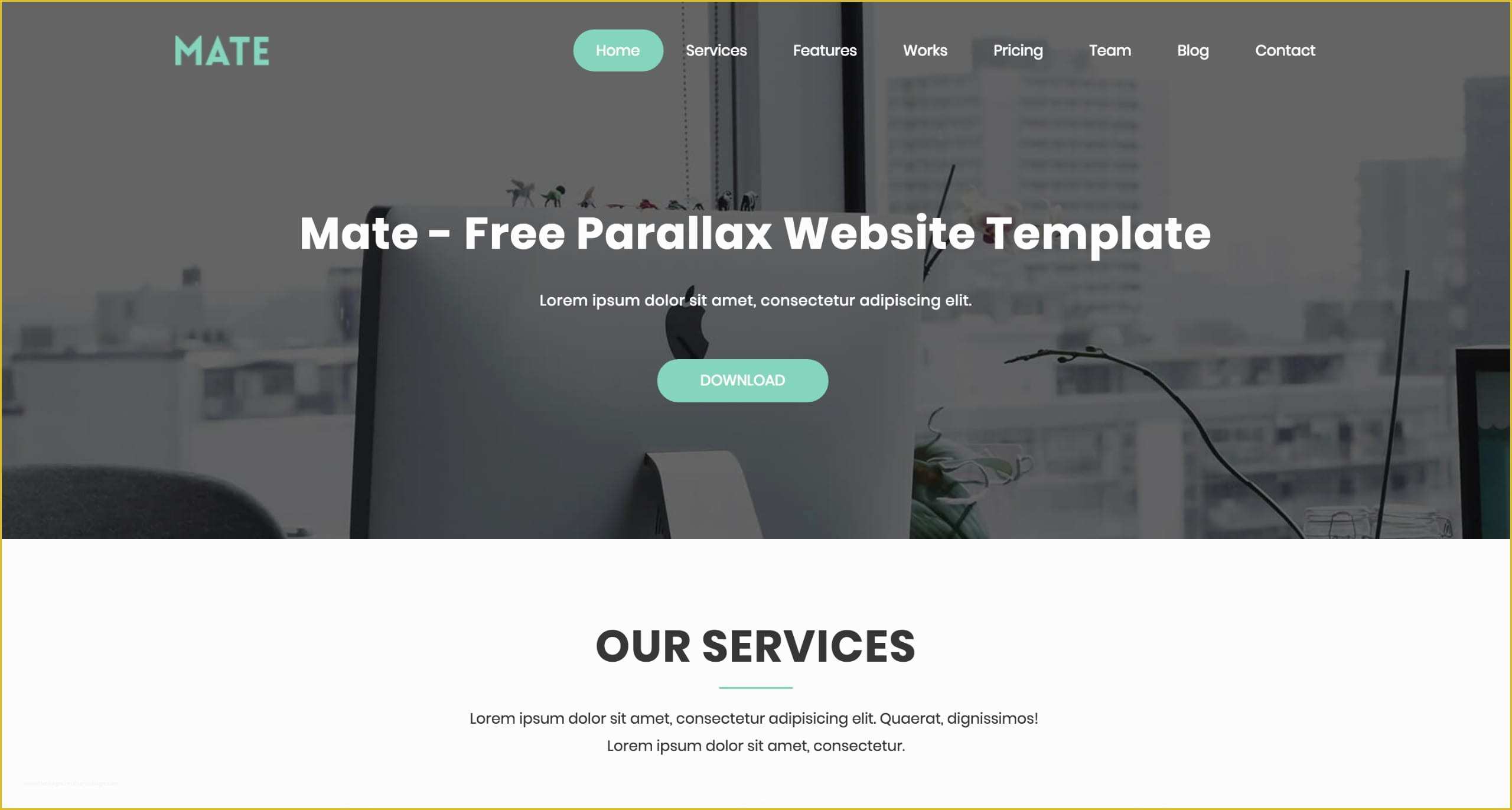 Rating Website Template Free Of Mate Free E Page Template Download and Review