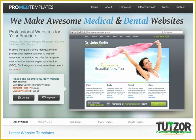 Rating Website Template Free Of Medical and Dental Website Templates Custom Websites Web