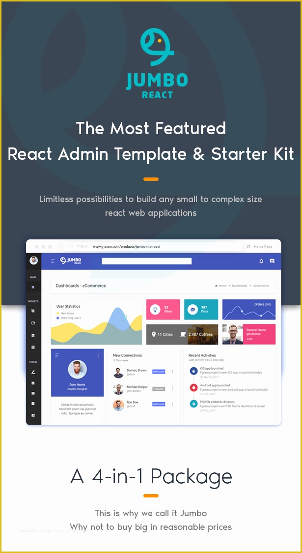 React Templates Free Of Free Download Jumbo React React Redux Material Bootstrap