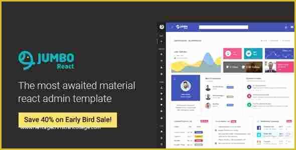 React Templates Free Of React Material Bootstrap 4 Admin Template