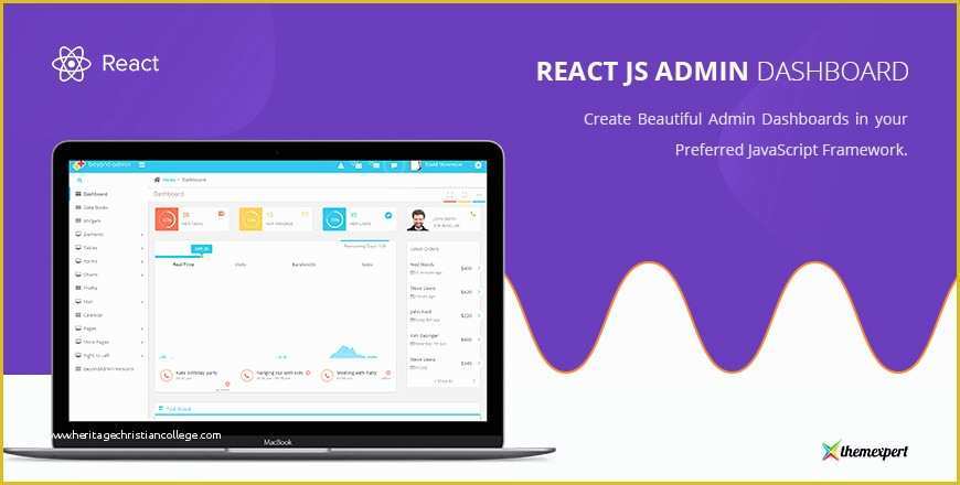 React Website Template Free Of 18 Free &amp; Premium Reactjs Admin Templates