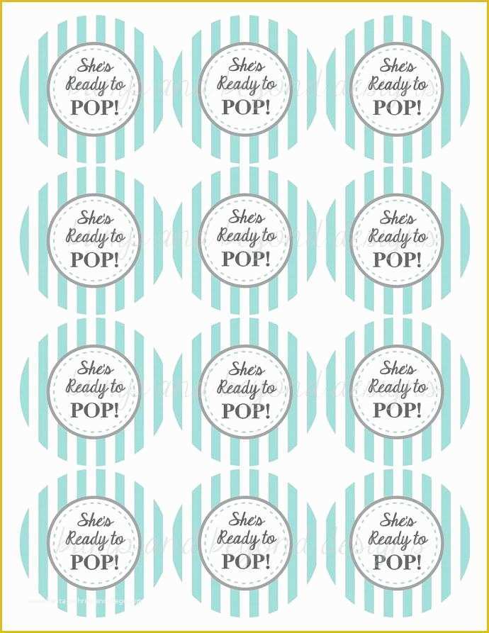 Ready to Pop Labels Template Free Of Printable Baby Shower Favor Tags