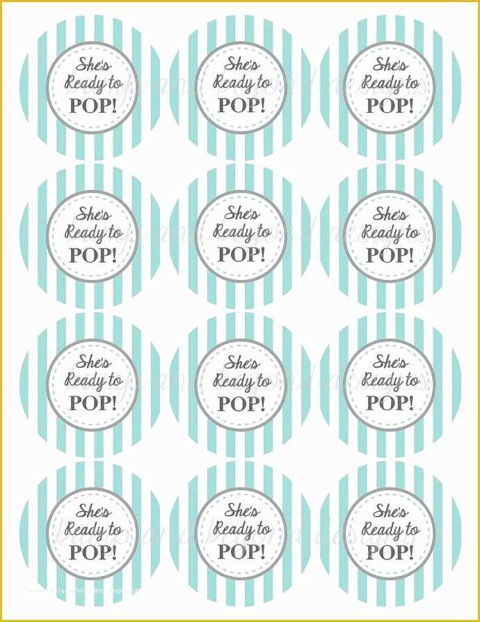 Ready to Pop Labels Template Free Of Printable Baby Shower Favor Tags