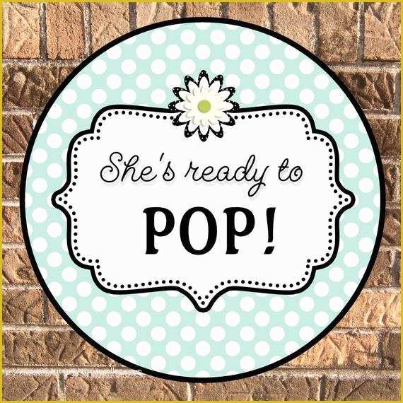 Ready to Pop Labels Template Free Of Ready to Pop Design My Own Baby Shower Invitations