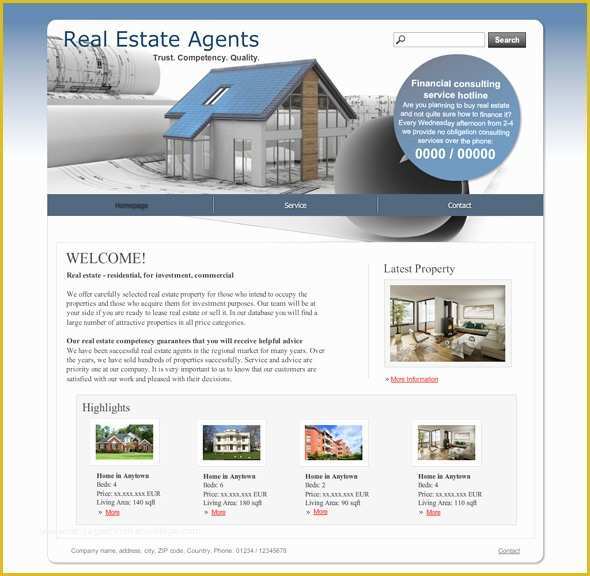 Real Estate Agent Website Templates Free Of 10 New Templates for Real Estate Agents