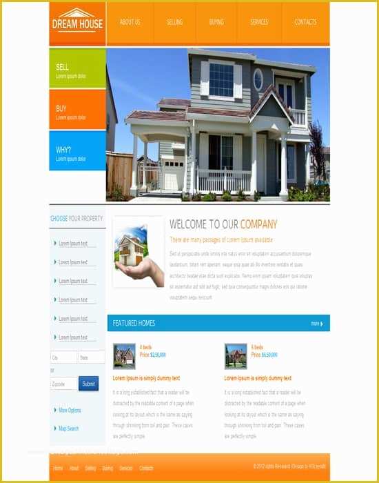 Real Estate Agent Website Templates Free Of 55 Excellent Real Estate Website Templates Free Premium