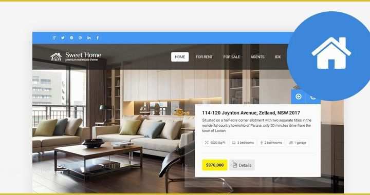 Real Estate Agent Website Templates Free Of 60 Best HTML Real Estate Website Templates 2017