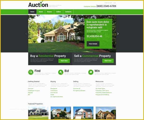 Real Estate Agent Website Templates Free Of Best Real Estate Website Templates Real Estate Template is