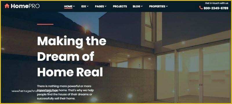 Real Estate Agent Website Templates Free Of Estate Agent Website Template