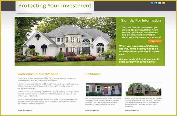 Real Estate Agent Website Templates Free Of Ready Real Estate Agent Template