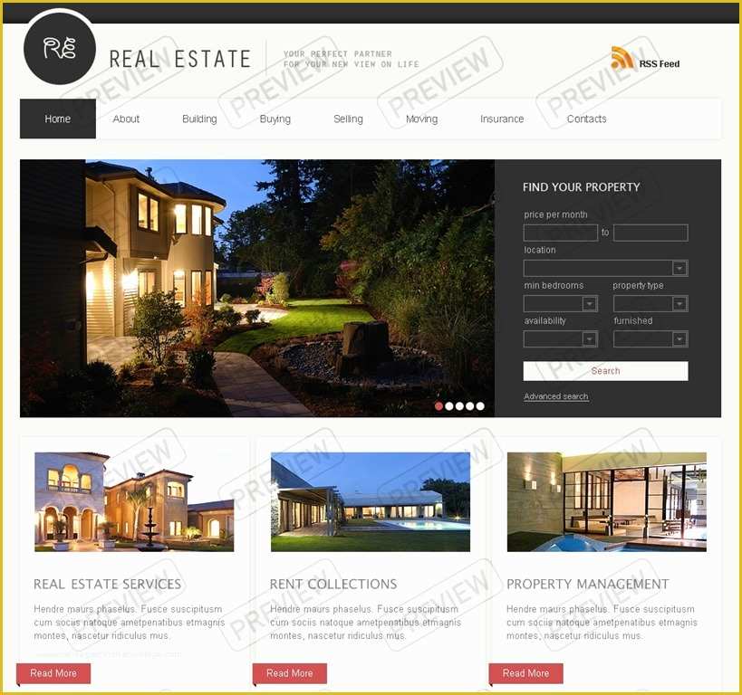Real Estate Agent Website Templates Free Of Real Estate Agent Website