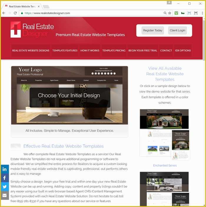 Real Estate Agent Website Templates Free Of Real Estate Website Templates