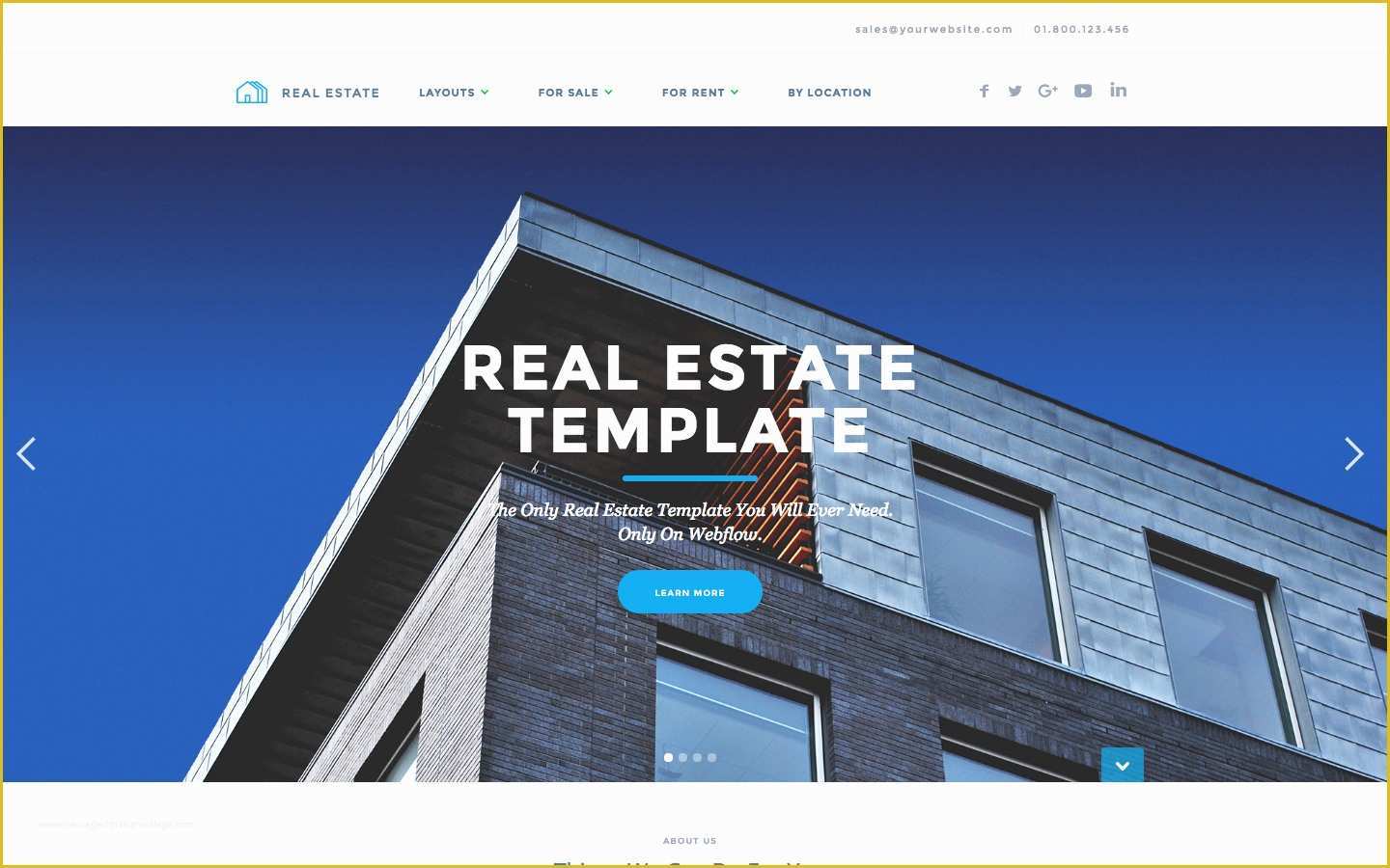 Real Estate Agent Website Templates Free Of Realtor Real Estate HTML5 Responsive Website Template