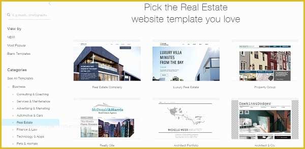 Real Estate Agent Website Templates Free Of the Best Website Builders to Create A Real Estate Agent