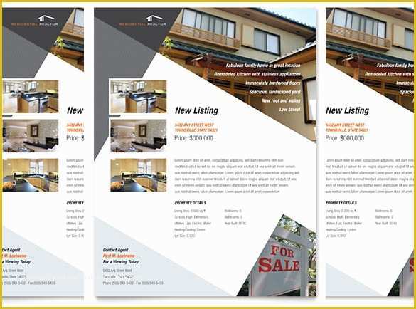 Real Estate Brochure Template Free Download Of 38 Real Estate Flyer Templates Psd Ai Word Indesign