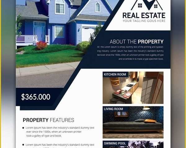 Real Estate Brochure Template Free Download Of Real Estate Flyer Template 37 Free Psd Ai Vector Eps
