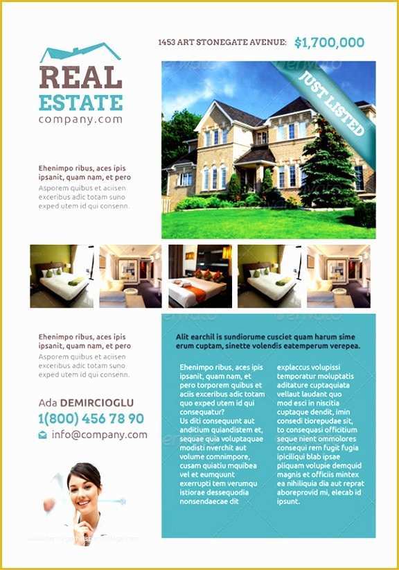 Real Estate Brochure Template Free Download Of Real Estate Flyer Template Word Free Real Estate Brochure