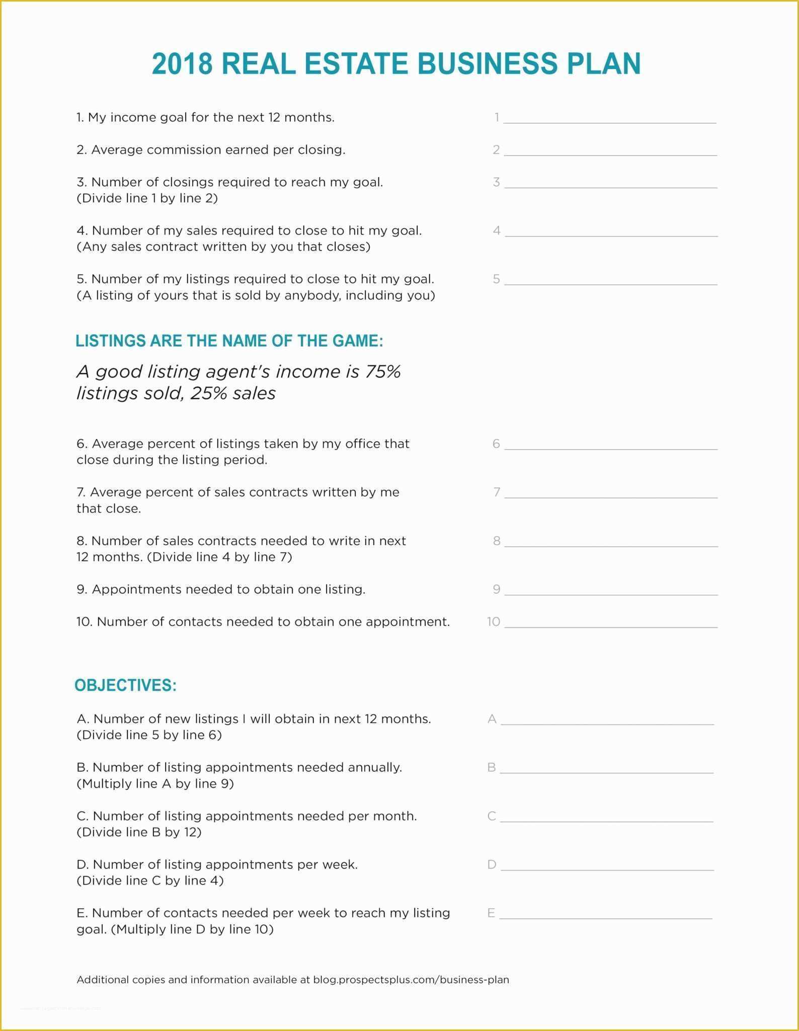 Real Estate Business Plan Template Free Download Of Unique Real Estate Pro forma Template Free