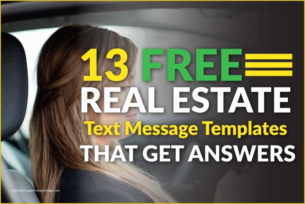 Real Estate Email Templates Free Download Of 13 Free Real Estate Text Message Templates that Get You