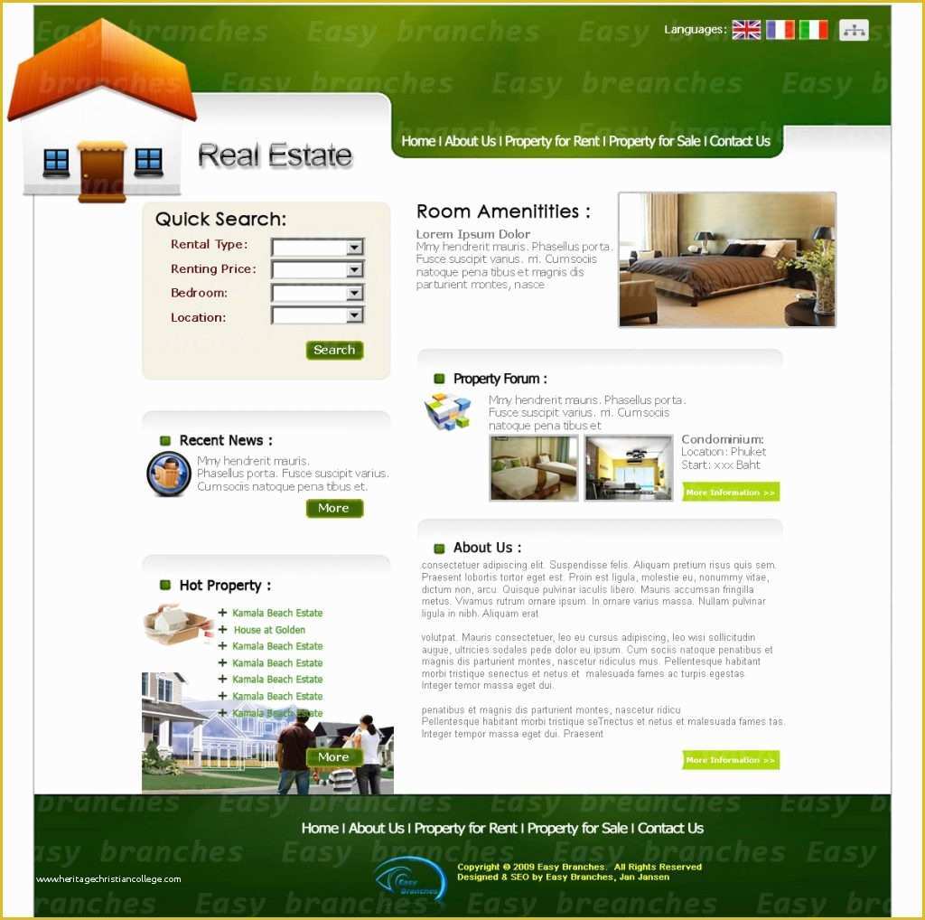 Real Estate Email Templates Free Download Of 24 Best Free Real Estate Website Templates for Successful