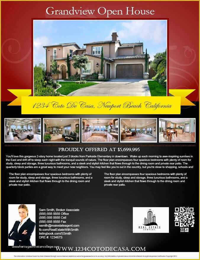 Real Estate Email Templates Free Download Of Real Estate Flyers Pdf Templates Turnkey Flyers