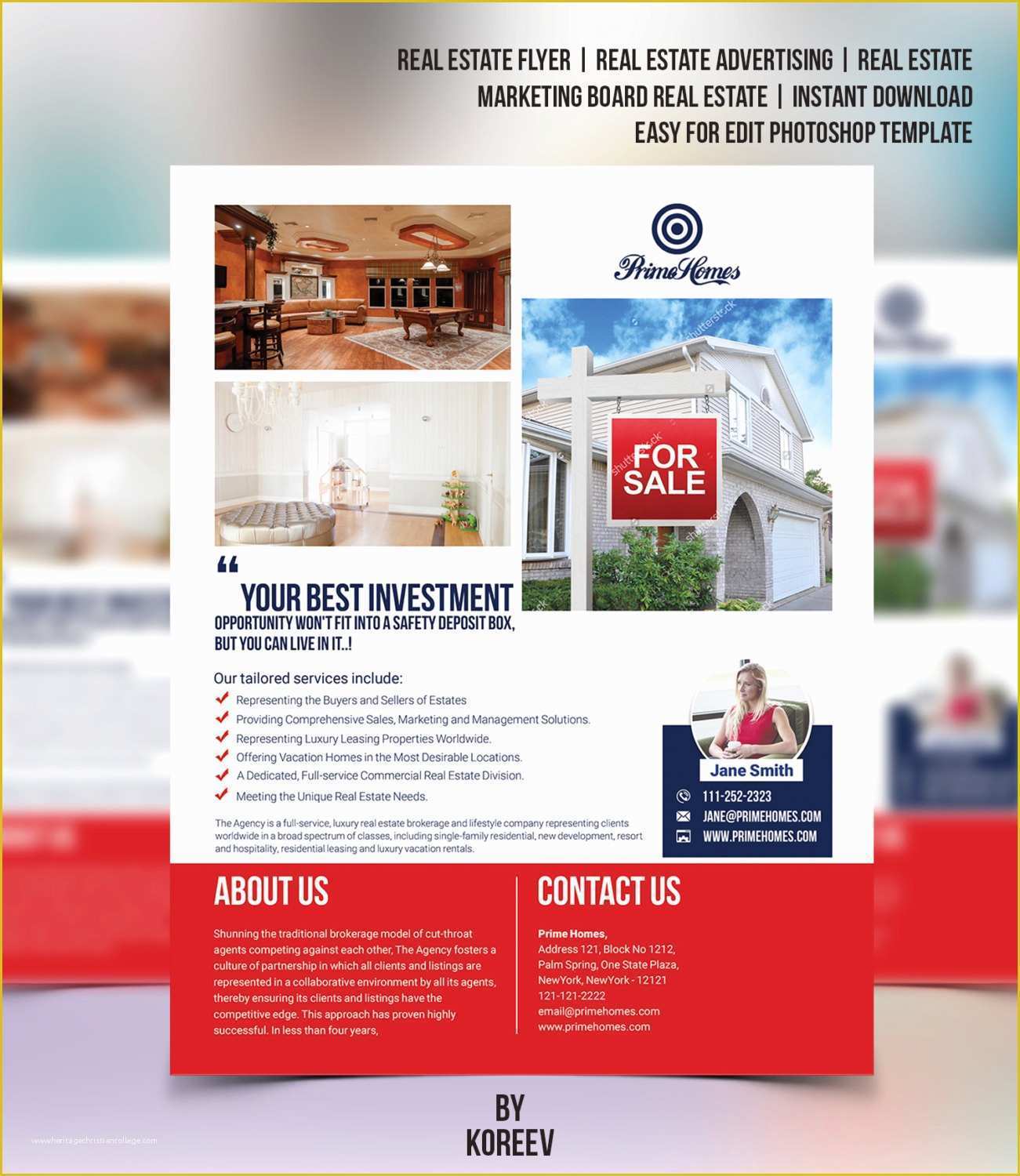  Real Estate Flyer Template Free Download Of Real Estate Flyer Editable 