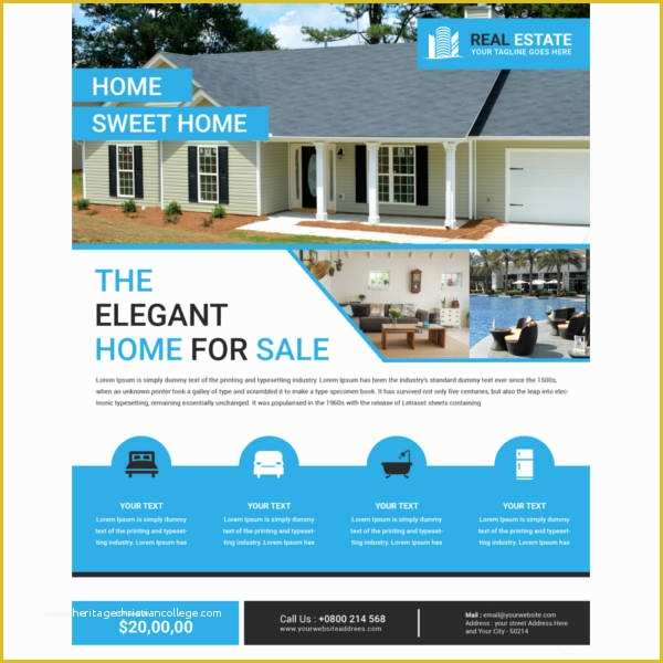 Real Estate Flyer Template Free Download Of Real Estate Flyer Template Word File Free Download