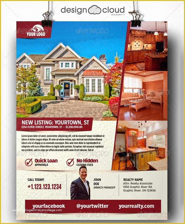 Real Estate Flyer Template Free Pdf Download Of Real Estate Flyer Template 27 Free Psd Ai Vector Eps