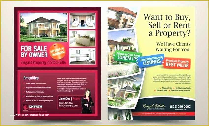 Real Estate Flyer Template Free Pdf Download Of Real Estate Flyers Free Templates Prospectsplus Open House