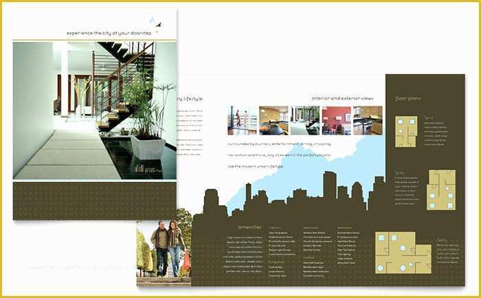 Real Estate Flyer Template Free Pdf Download Of Urban Real Estate Brochure Template Design