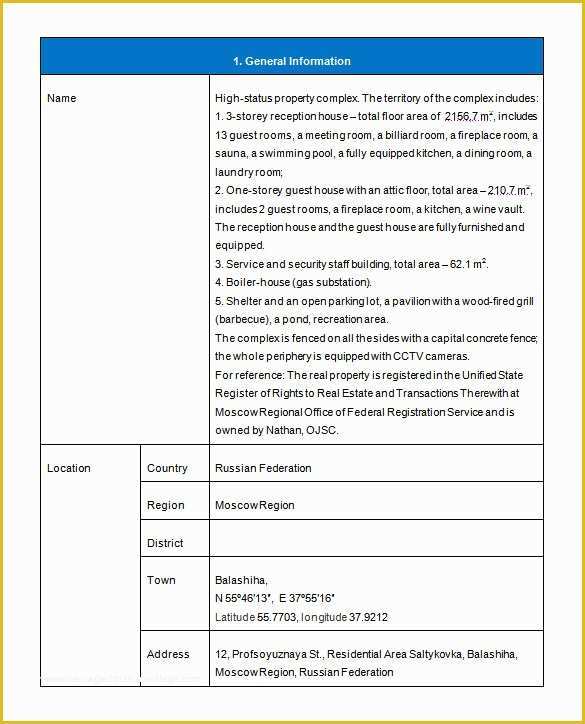 Real Estate Investment Business Plan Template Free Of 18 Investment Proposal Templates Word Pdf Pages