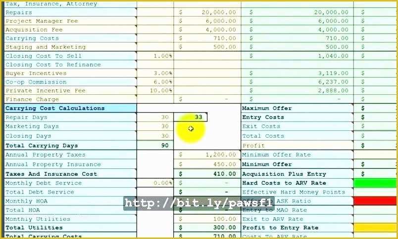 Real Estate Investment Business Plan Template Free Of Real Estate Investment Spreadsheet Template and Rental