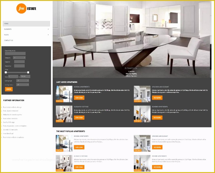 Real Estate Joomla Template Free Of 15 Free & Premium Joomla Real Estate Templates