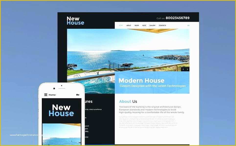 Real Estate Joomla Template Free Of Dream House is A Professional Free Real Estate Template